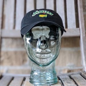 Masters American Needle Embroidered Black Dad Hat Unisex